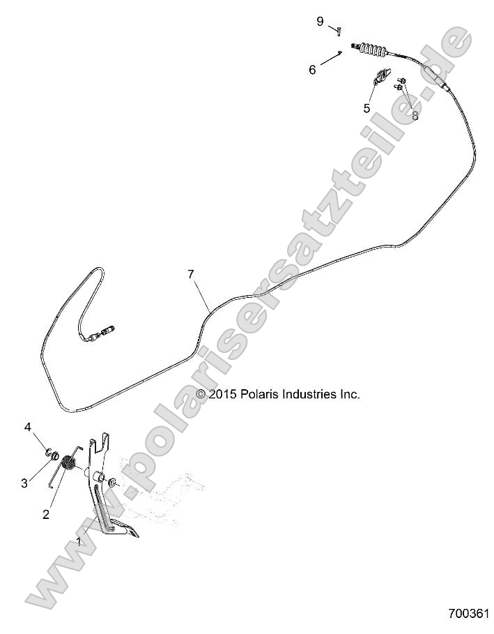 Engine, Throttle Pedal/Cable
