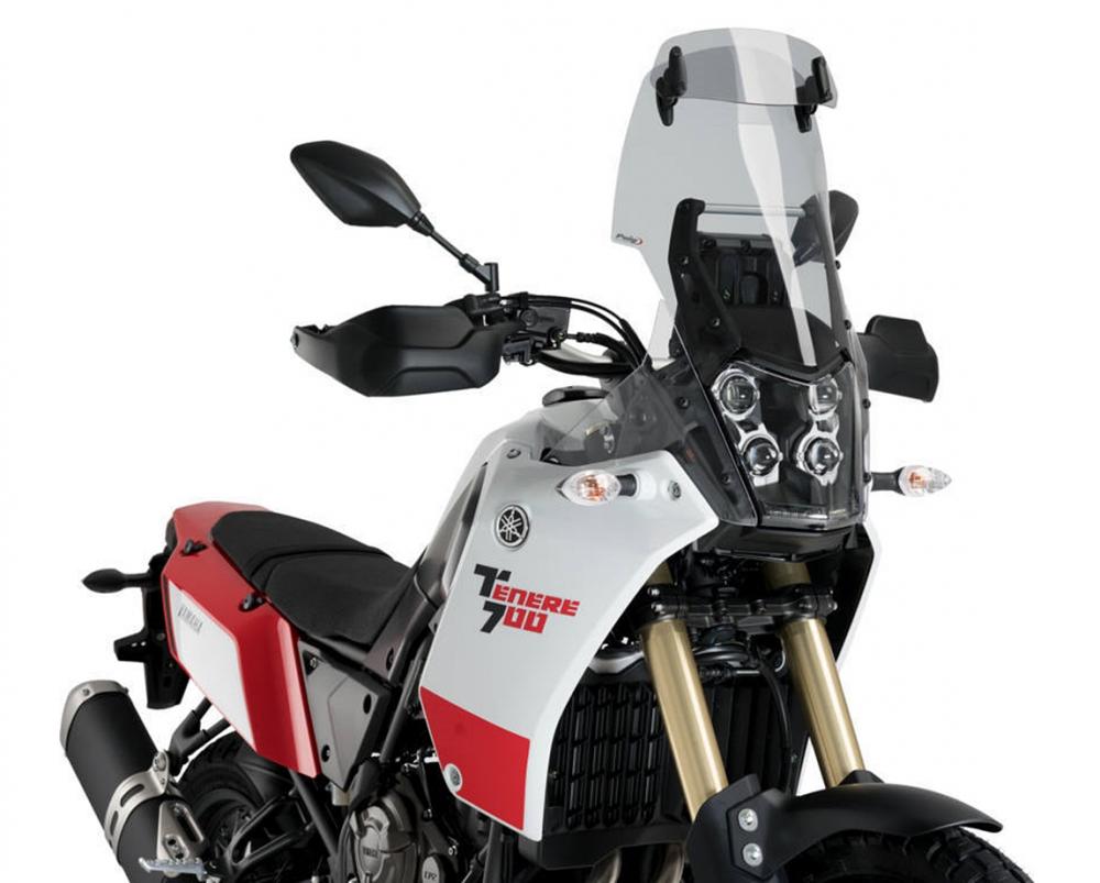 Puig Touren Verkleidungsscheibe + Spoiler Getönt - Yamaha XT 700 Z Tenere 2019-22