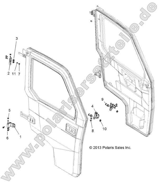 Body, Door Mounting Body, Door Mounting