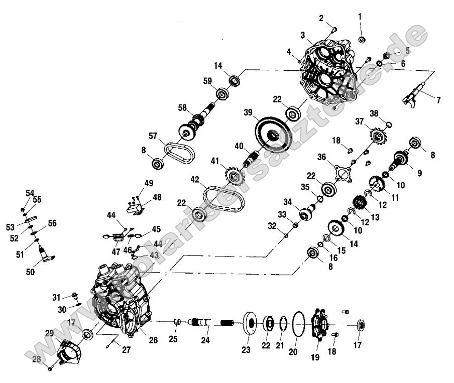 Gearcase (if built after 4/29/01) Gearcase (if built after 4/29/01)