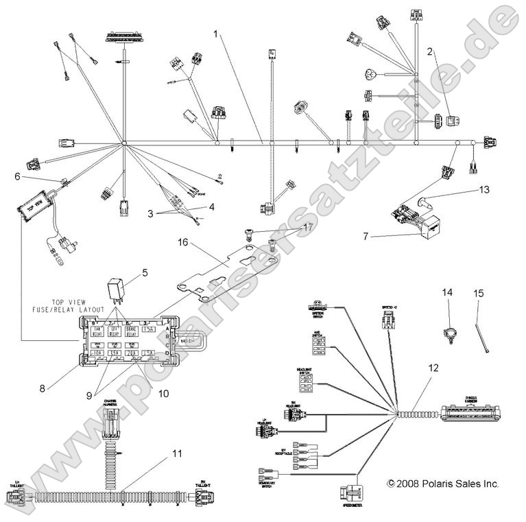 Electrical, Wire Harnesses AB/AG/AH/AL/AM/AR