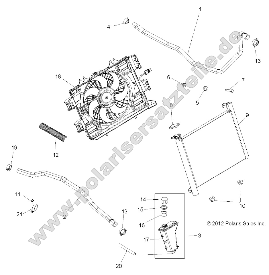 Engine, Cooling System Engine, Cooling System