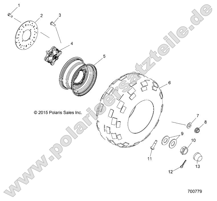 Wheels, Rear Wheels, Rear