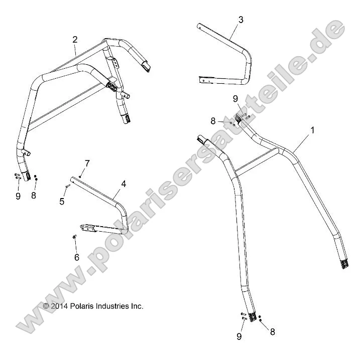 Chassis, Cab Frame and Side Bars Chassis, Cab Frame and Side Bars