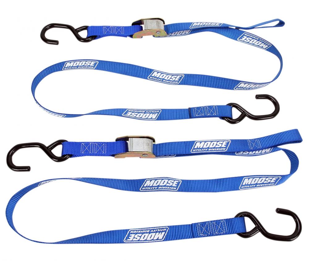 Moose Utility Division Spanngurte mit Hacken - 183cm / 610 kg - blau