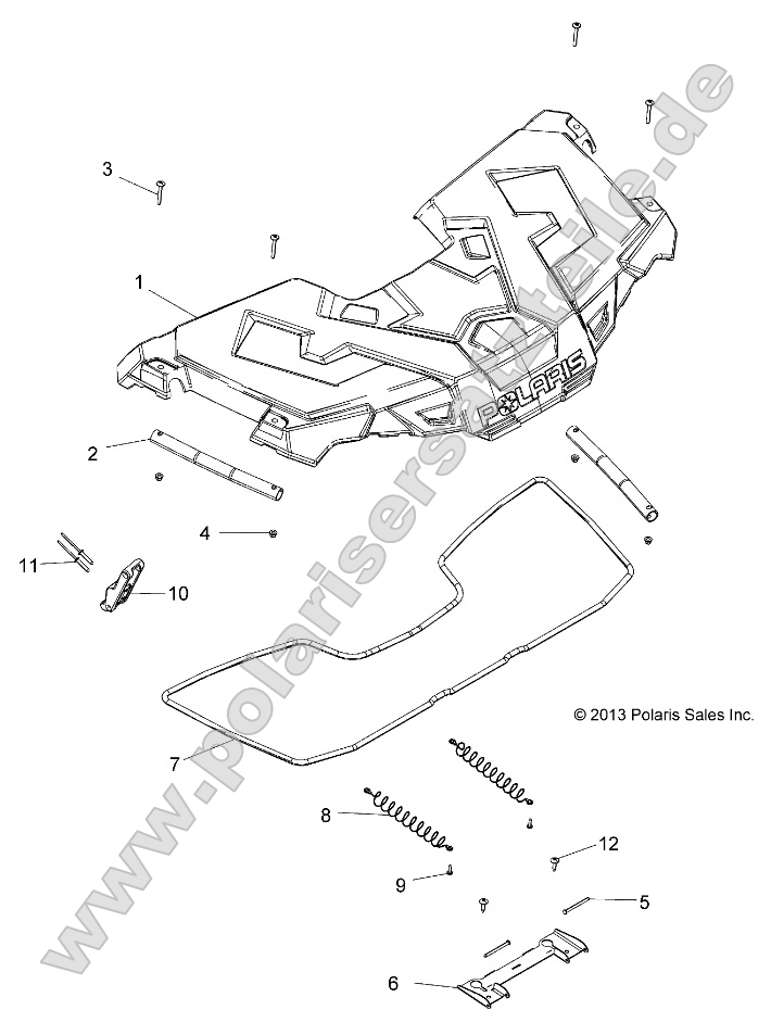 Body, Storage, Front Body, Storage, Front