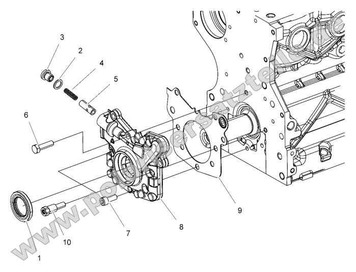 Engine, Oil Pump Engine, Oil Pump
