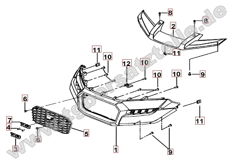 Stoßstange vorne Stoßstange vorne