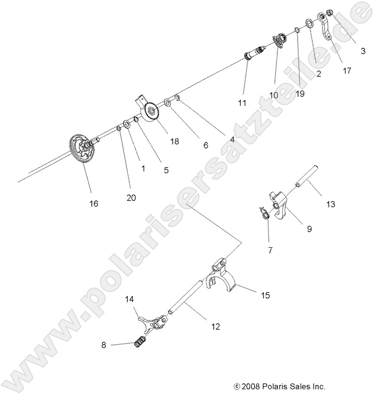 DRIVE TRAIN, MAIN GEARCASE SHIFT FORKS DRIVE TRAIN, MAIN GEARCASE SHIFT FORKS