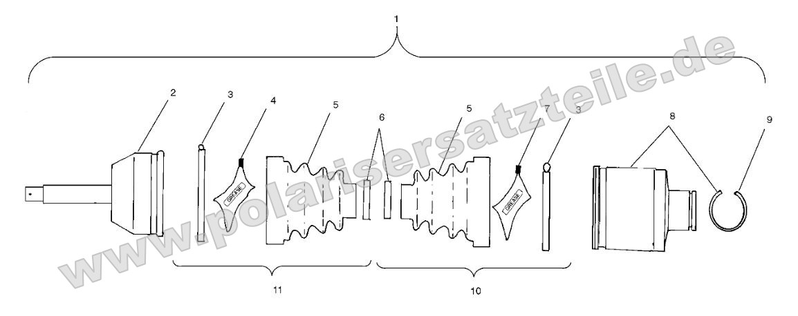 Rear Drive Shaft Rear Drive Shaft