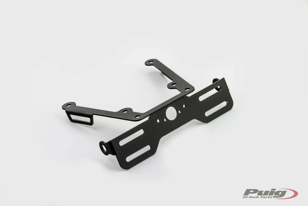 PUIG KENNZEICHENHALTER KAWASAKI ZX6R/Z750/Z750S/Z1000 - 1607N