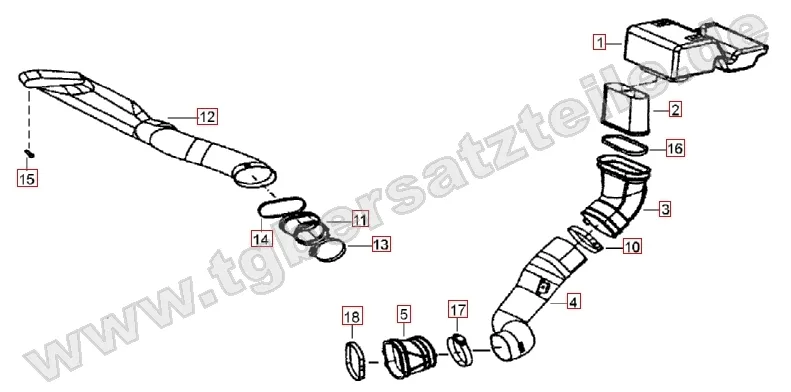 Ansaugstutzen Ansaugstutzen