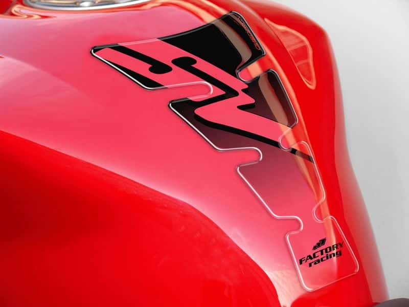 PUIG TANK PAD SPIRIT SV SCHWARZ-KLAR - 4225N