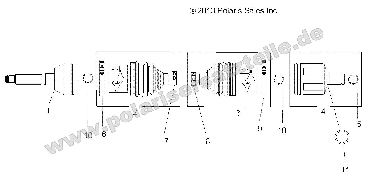 Drive Train, Front Drive Shaft