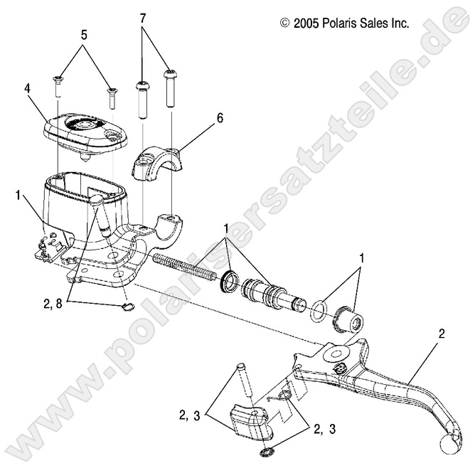 BRAKES, FRONT BRAKE LEVER and MASTER CYLINDER BRAKES, FRONT BRAKE LEVER and MASTER CYLINDER