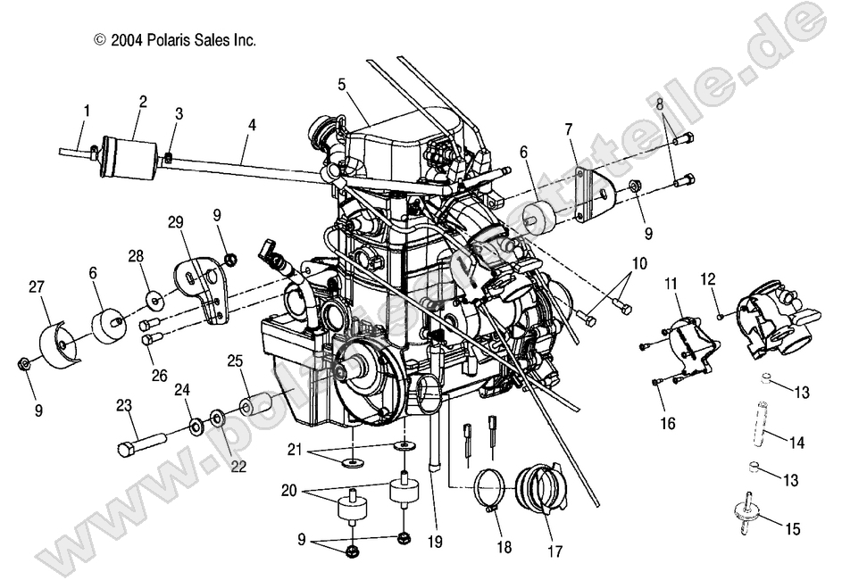 ENGINE MOUNTING
