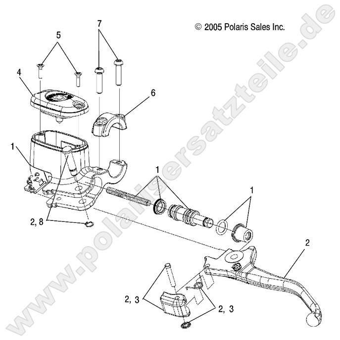 BRAKES, FRONT BRAKE LEVER and MASTER CYLINDER BRAKES, FRONT BRAKE LEVER and MASTER CYLINDER