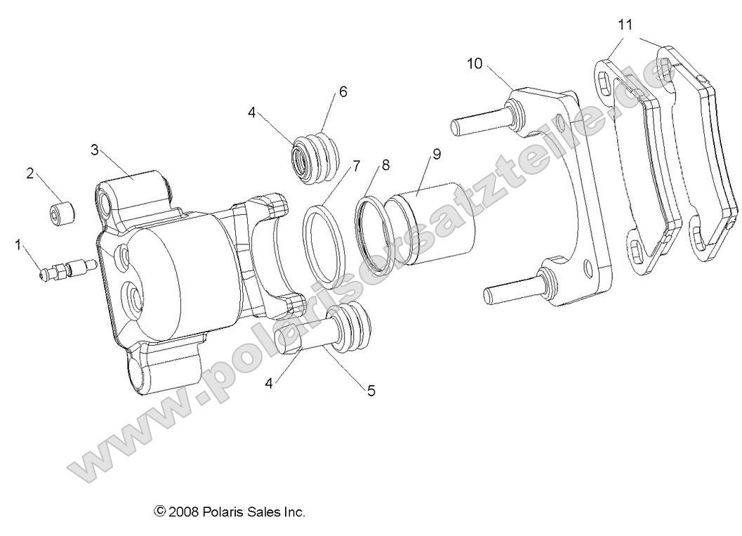 Brakes, Rear Caliper