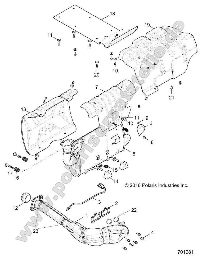 Engine, Exhaust System Engine, Exhaust System