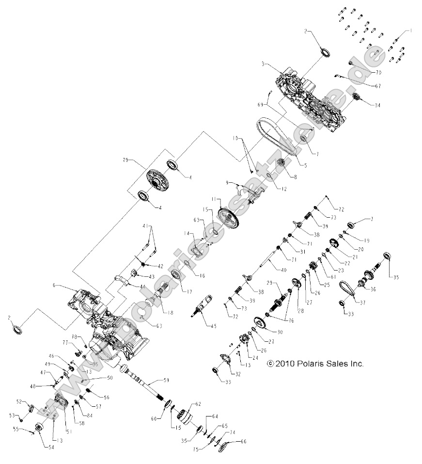 Drive Train, Main Gearcase