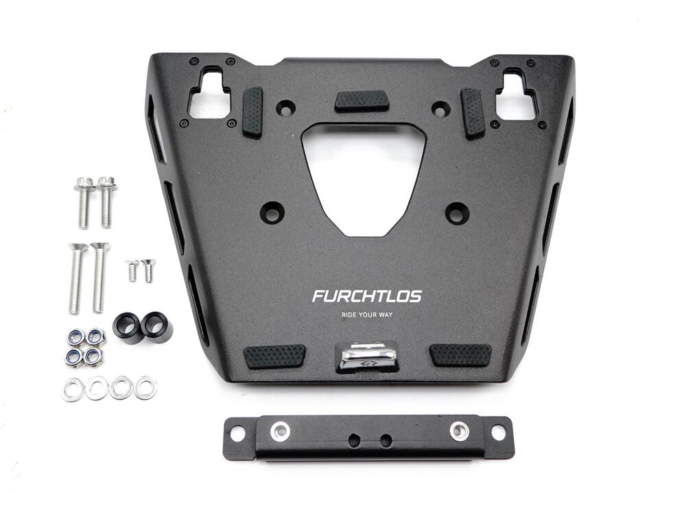 Furchtlos_RANGER_Aluminium_Topcase_Montageplatte_schwarz___Honda_CRF_1100_Africa_Twin_FU13HO1100RR01EX Furchtlos RANGER Aluminium Topcase Montageplatte schwarz - Honda CRF 1100 Africa Twin 2020-24