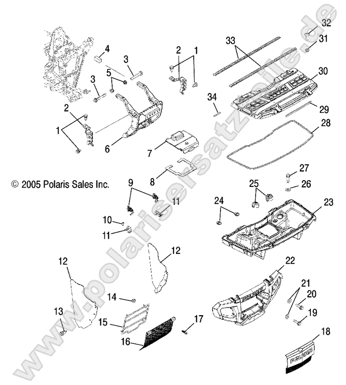 STORAGE, FRONT and BUMPER MOUNTING STORAGE, FRONT and BUMPER MOUNTING
