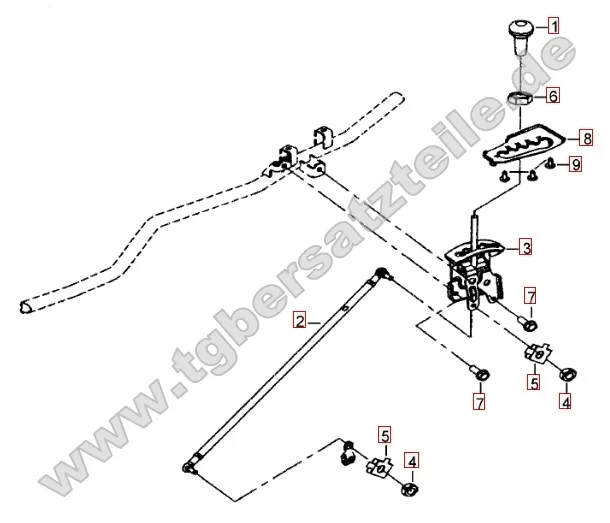 Gangschalthebel Gangschalthebel