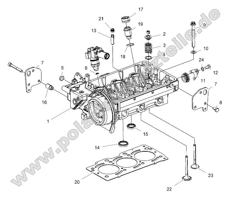 Engine, Cylinder Head and Precombustion Chamber Engine, Cylinder Head and Precombustion Chamber