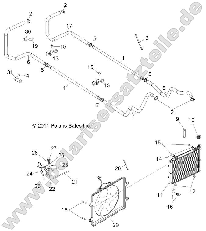 Engine, Cooling System