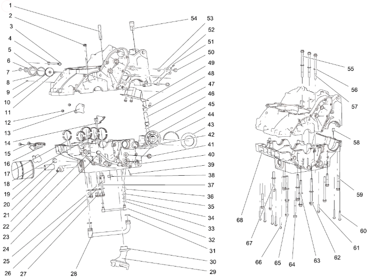 Kurbelgehäuse Kurbelgehäuse