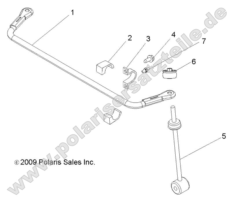 Suspension, Rear Stabilizer Bar