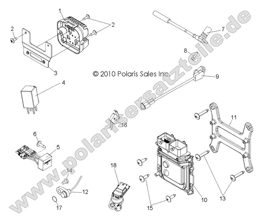 Electrical, Regulator, Relays, Sensors and ECU