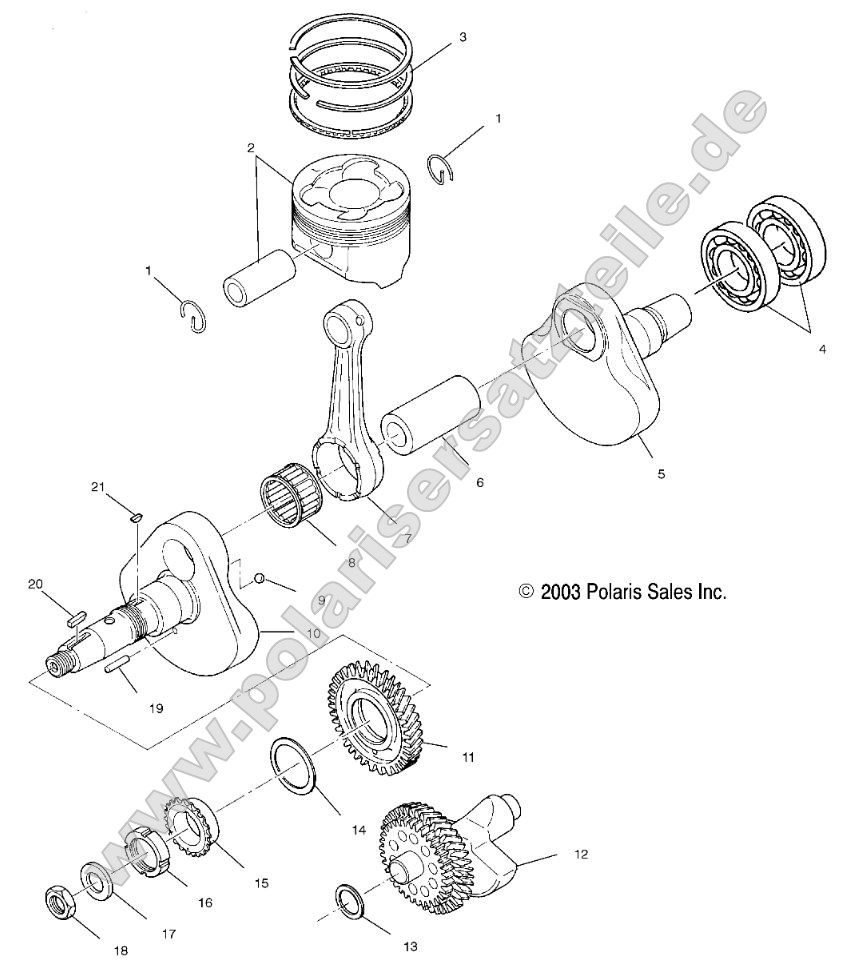 Crankshaft and Piston Crankshaft and Piston