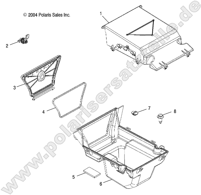 REAR STORAGE BOX REAR STORAGE BOX