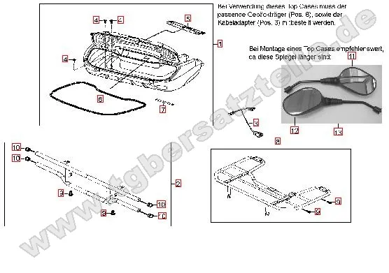 Top Case 135L Top Case 135L