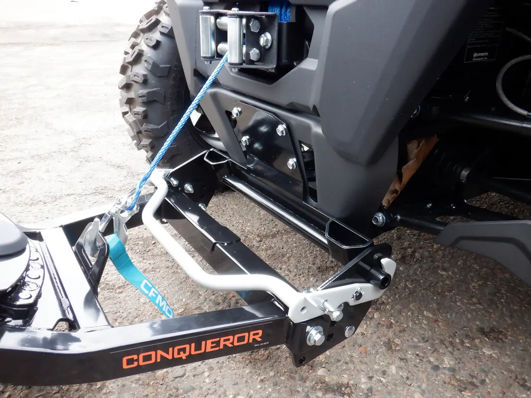 Kolpin-Schubstange-Conqueror-UTV-KOL35-0070-2 Kolpin Schneeschild Conqueror Frontmontage Set 168 cm 66" - CFMoto UForce 1000 2019-24