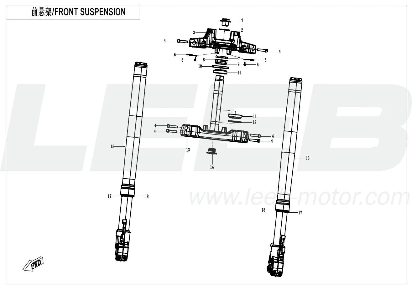 Vorderradaufhängung 