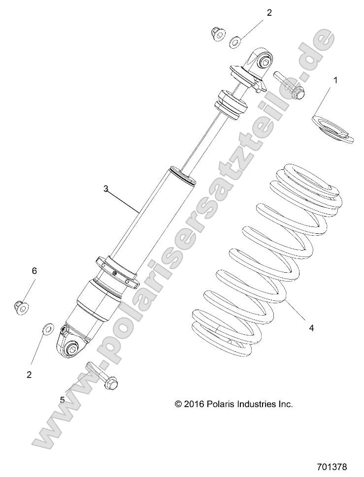 Suspension, Rear Shock Mounting Suspension, Rear Shock Mounting
