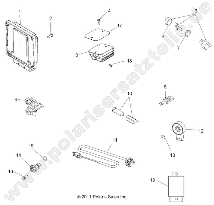 ELECTRICAL, SWITCHES, SENSORS, ECU and CONTROL MODULES