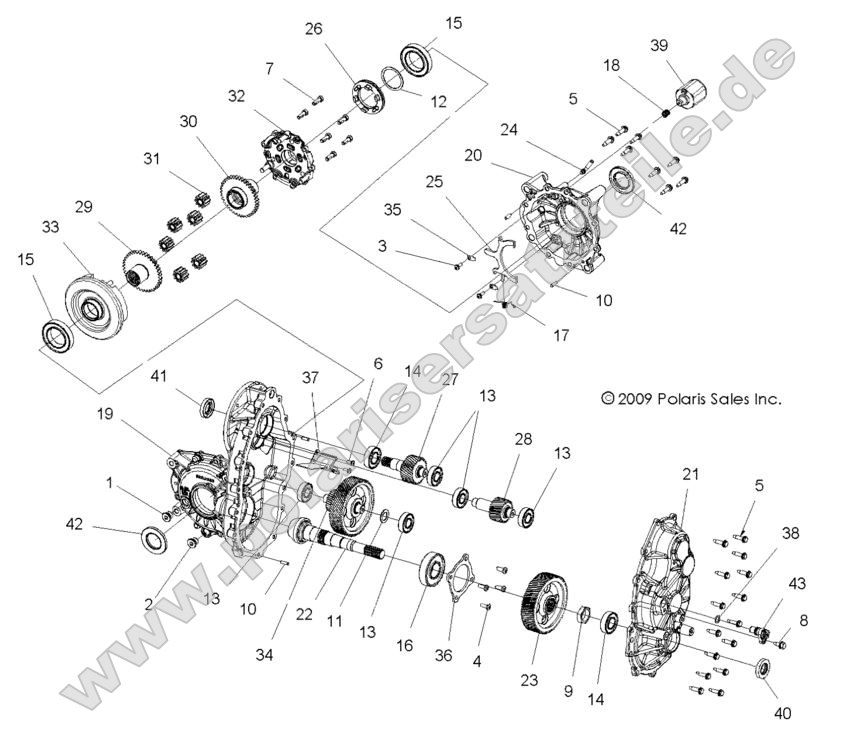 Drive Train, Main Gearcase Drive Train, Main Gearcase