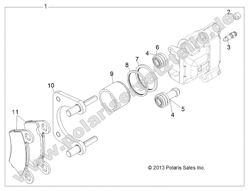 Brakes, Rear Caliper