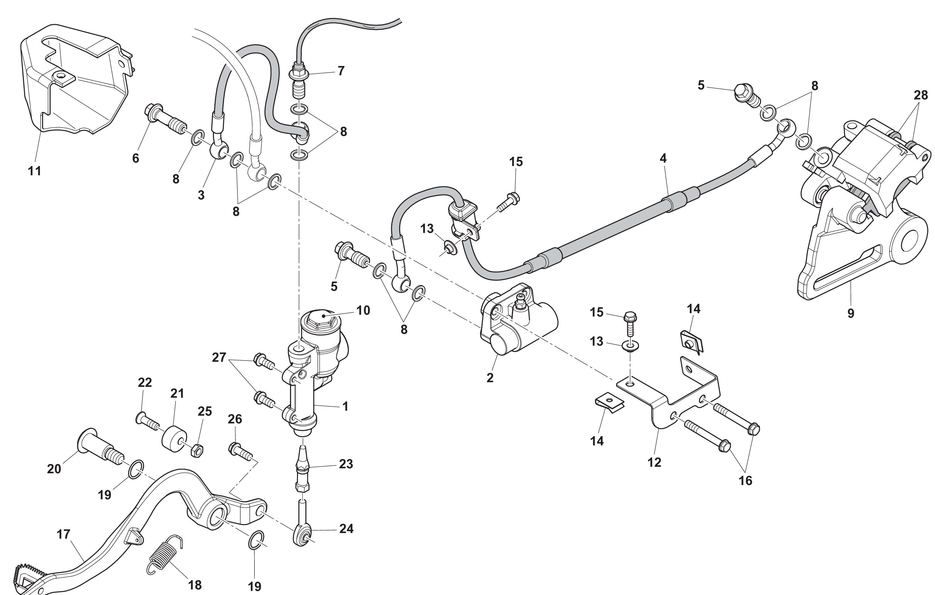 Bremssystem hinten Bremssystem hinten