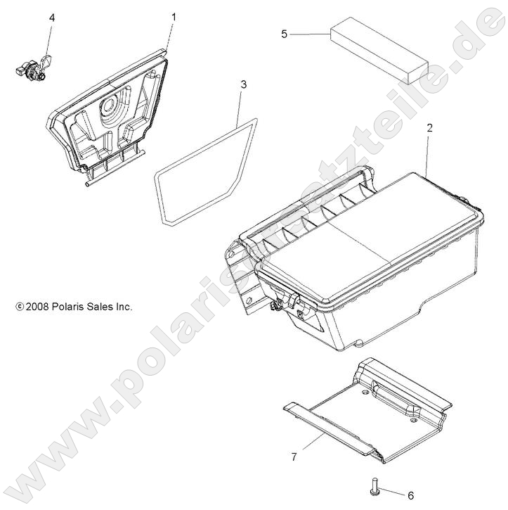 BODY, STORAGE, REAR BODY, STORAGE, REAR