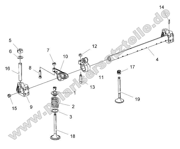 Engine, Rocker Arm and Valves Engine, Rocker Arm and Valves