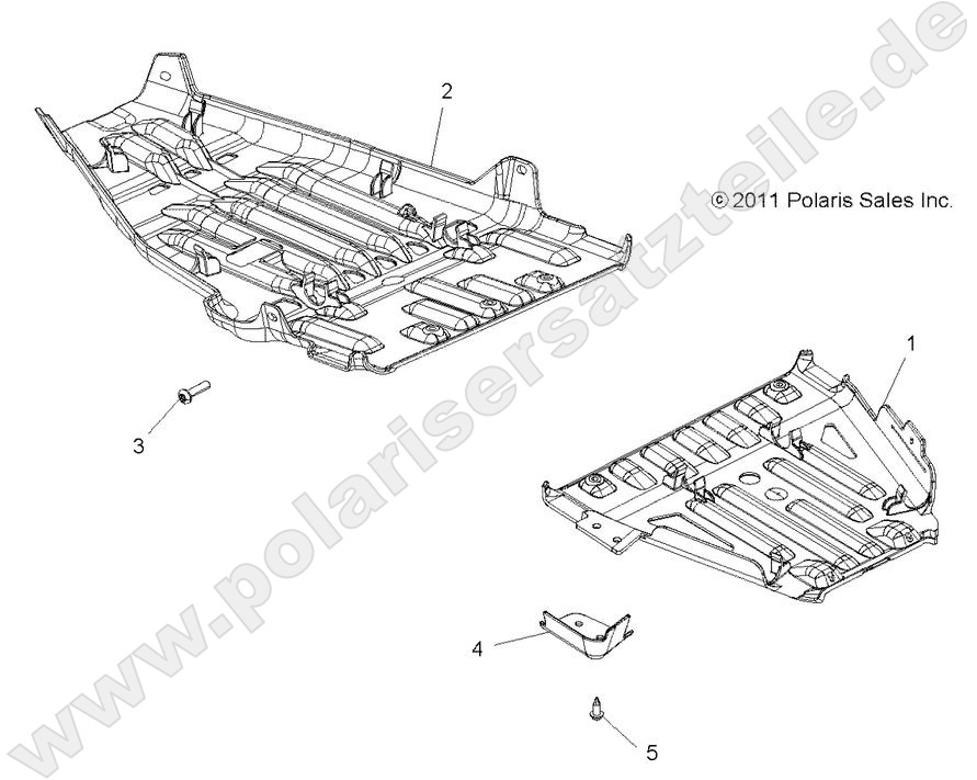 BODY, SKID PLATES BODY, SKID PLATES