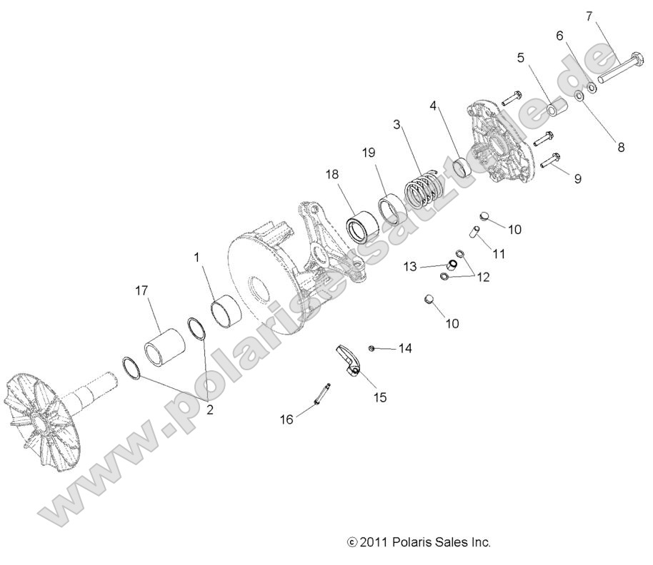 Drive Train, Primary Clutch