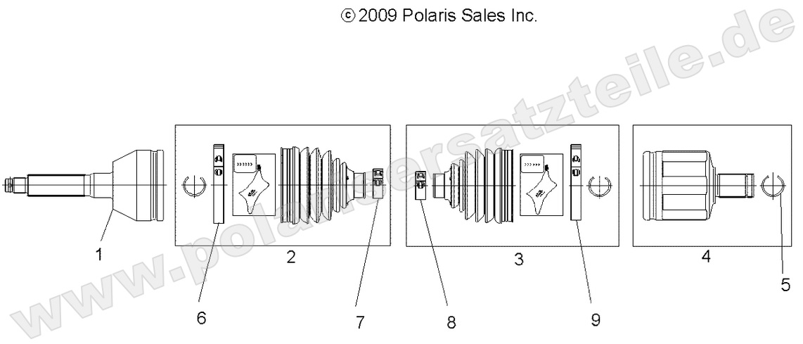DRIVE TRAIN, FRONT DRIVE SHAFT DRIVE TRAIN, FRONT DRIVE SHAFT