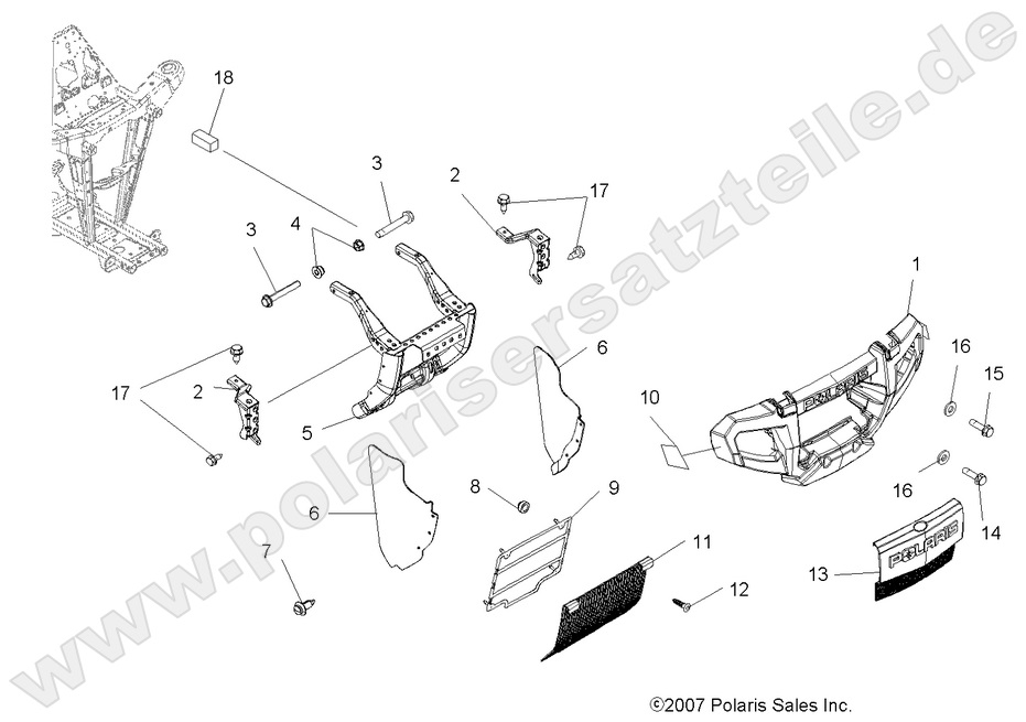 BODY, FRONT BUMPER and MOUNTING BODY, FRONT BUMPER and MOUNTING
