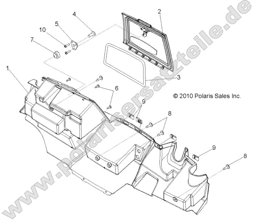 Body, Glove Box Storage