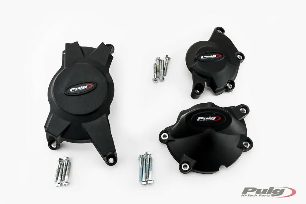PUIG KIT 3 KAPPEN ENGINEABDECKUNG SUZUKI GSX-R1000 09'- - 20125N